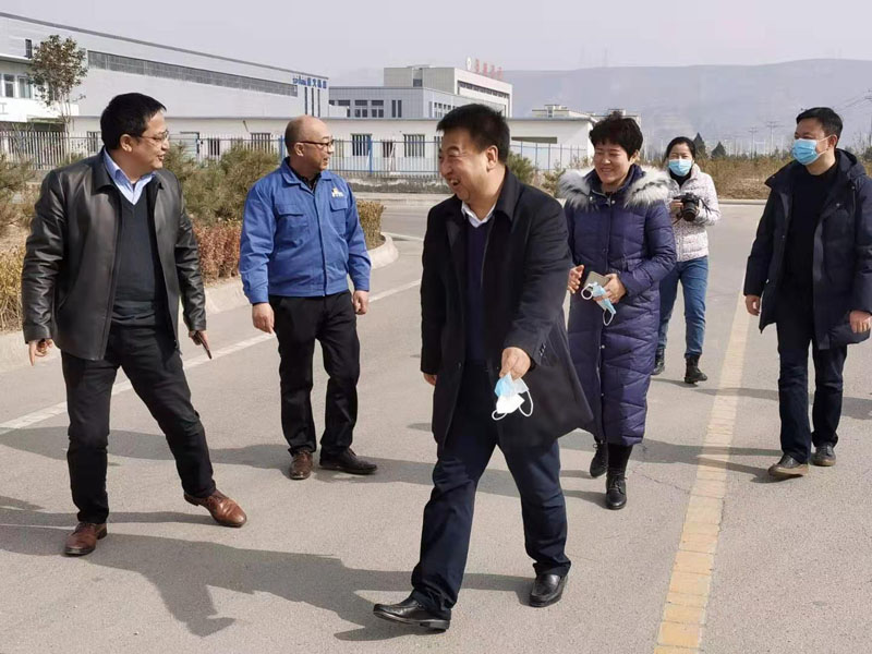天水經濟技術開發(fā)區(qū)管委會領導來公司慰問