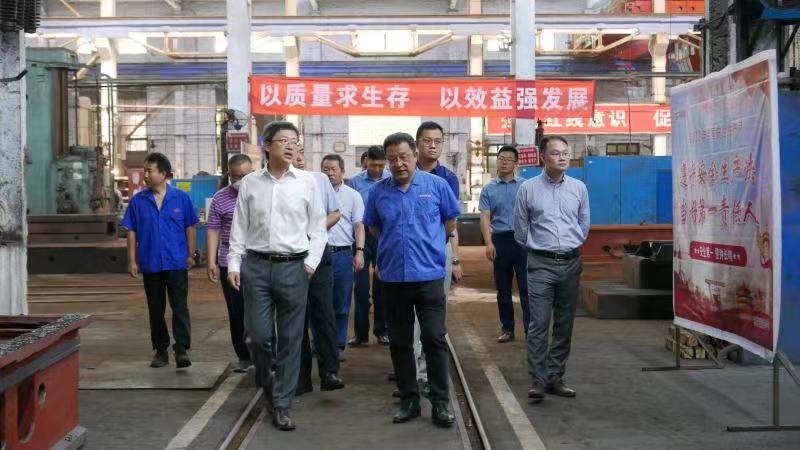 中信證券、嘉源律師事務(wù)所及大信會(huì)計(jì)師事務(wù)所一行領(lǐng)導(dǎo)來星火機(jī)床公司調(diào)研考察